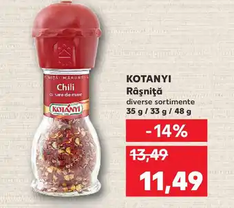 Kaufland KOTANYI Râşniţă Ofertă