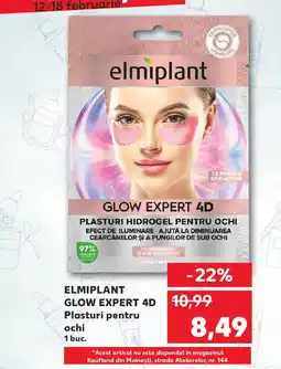 Kaufland ELMIPLANT Glow expert 4D Plasturi pentru ochi Ofertă