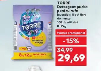 Kaufland TORRE Detergent pudră pentru rufe Ofertă