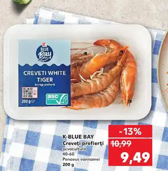 Kaufland K-BLUE BAY Creveţi prefierţi Ofertă