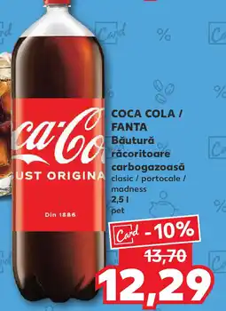 Kaufland COCA COLA / FANTA Băutură răcoritoare carbogazoasă Ofertă