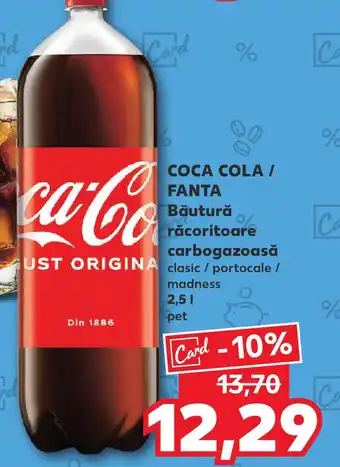 Kaufland COCA COLA / FANTA Băutură răcoritoare carbogazoasă Ofertă