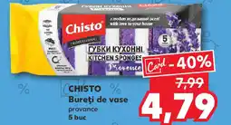 Kaufland CHISTO Bureţi de vase Ofertă