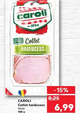 Kaufland CAROLI Cotlet haiducesc feliat Ofertă