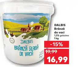 Kaufland DALBIS Brânză de vaci Ofertă