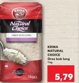 Kaufland KRINA NATURAL CHOICE Orez bob lung Ofertă