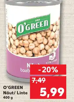 Kaufland O'GREEN Nǎut/ Linte Ofertă