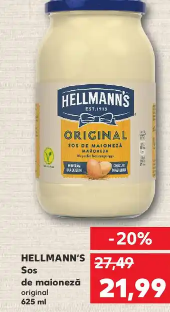 Kaufland HELLMANN'S Sos de maioneză Ofertă