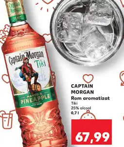 Kaufland CAPTAIN MORGAN Rom aromatizat Ofertă