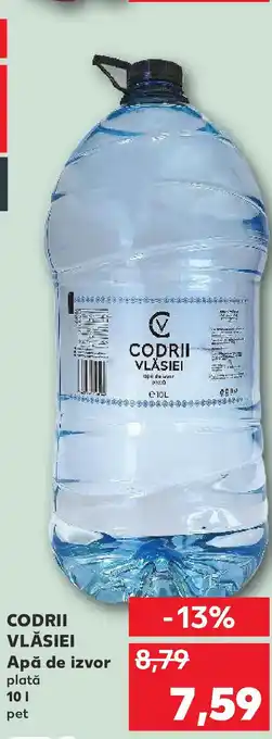 Kaufland CODRII VLĂSIEI Apă de izvor Ofertă