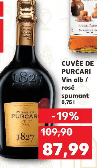 Kaufland CUVÉE DE PURCARI Vin alb / rosé spumant Ofertă