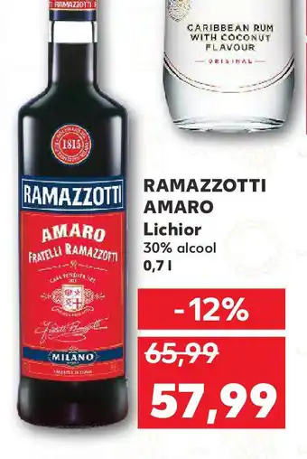 Kaufland RAMAZZOTTI AMARO Lichior Ofertă