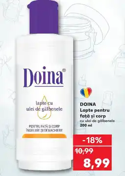 Kaufland DOINA Lapte pentru faţă şi corp Ofertă