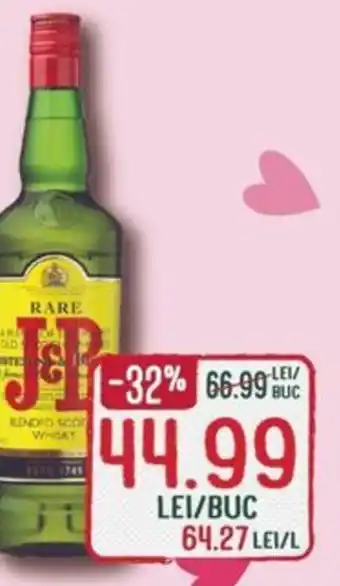 Diana Supermarket Whisky 40% J&B RARE Ofertă