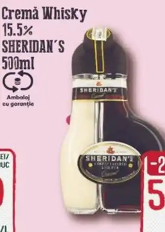 Diana Supermarket Cremă Whisky 15.5% SHERIDAN'S Ofertă