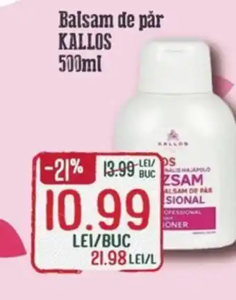 Diana Supermarket Balsam de păr KALLOS Ofertă