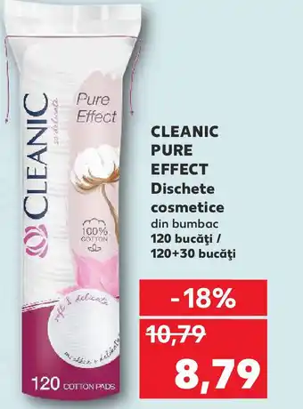 Kaufland CLEANIC PURE EFFECT Dischete cosmetice Ofertă