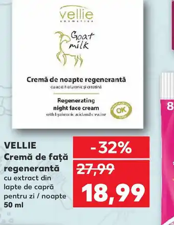 Kaufland VELLIE Cremă de faţă regenerantă Ofertă