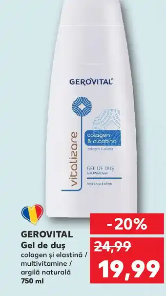 Kaufland GEROVITAL Gel de duş Ofertă