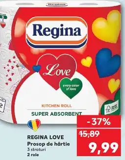 Kaufland REGINA LOVE Prosop de hârtie Ofertă