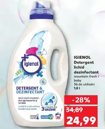 Kaufland IGIENOL Detergent lichid dezinfectant Ofertă