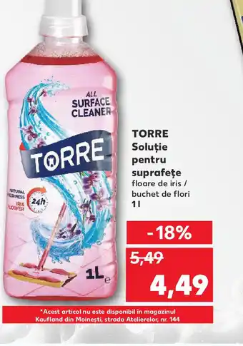 Kaufland TORRE Soluţie pentru suprafeţe Ofertă