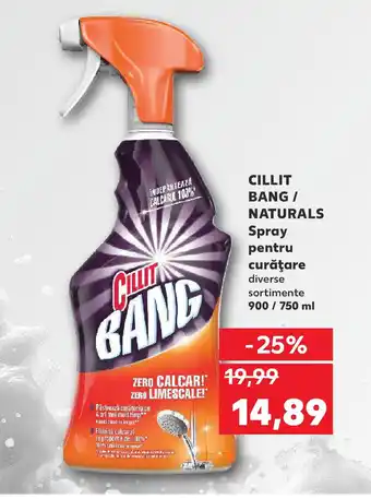 Kaufland CILLIT BANG/ NATURALS Spray pentru curăţare Ofertă