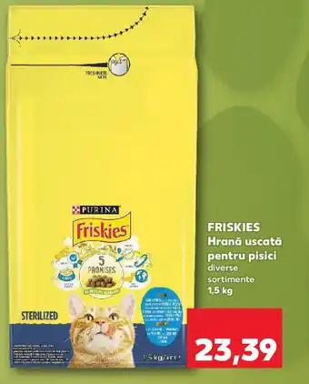 Kaufland FRISKIES Hrană uscată pentru pisici Ofertă