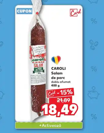 Kaufland CAROLI Salam de porc Ofertă