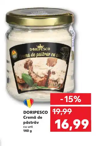 Kaufland DORIPESCO Cremă de păstrăv Ofertă