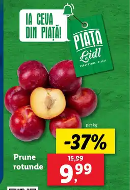 Lidl Prune rotunde Ofertă