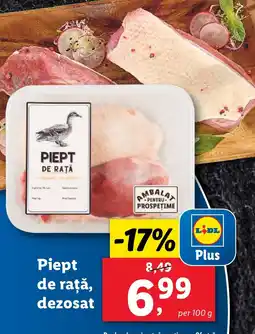 Lidl Piept de rață, dezosat Ofertă