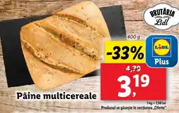 Lidl Pâine multicereale Ofertă