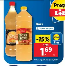 Lidl Borş Ofertă