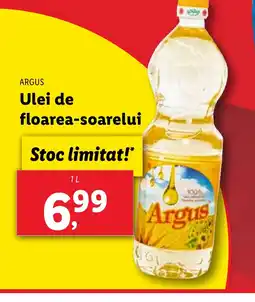 Lidl ARGUS Ulei de floarea-soarelui Ofertă