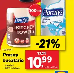 Lidl FLORALYS Prosop bucătărie Ofertă