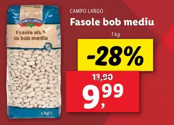 Lidl CAMPO LARGO Fasole bob mediu Ofertă