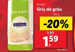 Lidl BELBAKE Griş de grâu Ofertă