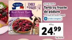 Lidl DUC DE COEUR Tartă cu fructe de pădure Ofertă