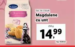 Lidl DUC DE COEUR Magdalene cu unt Ofertă