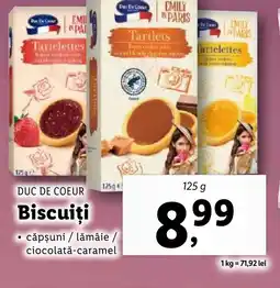 Lidl DUC DE COEUR Biscuiţi Ofertă