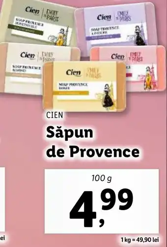 Lidl CIEN Săpun de Provence Ofertă