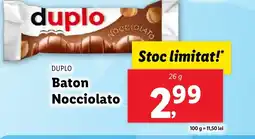 Lidl DUPLO Baton Nocciolato Ofertă