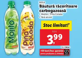 Lidl BIOLA Băutură răcoritoare carbogazoasă Ofertă