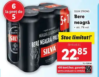 Lidl SILVA STRONG Bere neagră Ofertă