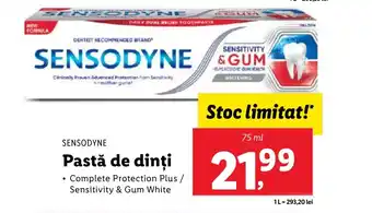 Lidl SENSODYNE Pastă de dinți Ofertă