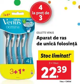 Lidl GILLETTE Venus Aparat de ras de unică folosință Ofertă