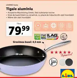 Lidl LIVARNO HOME Tigaie aluminiu Ofertă