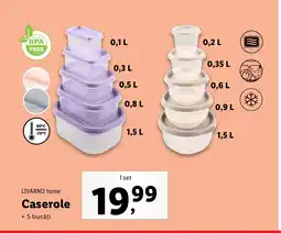 Lidl LIVARNO HOME Caserole Ofertă