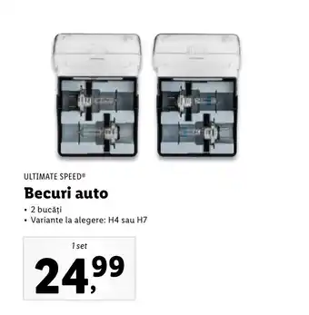 Lidl ULTIMATE SPEED® Becuri auto Ofertă